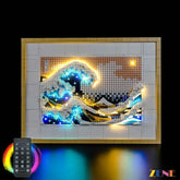 Light Kit for LEGO Art Hokusai The Great Wave 31208